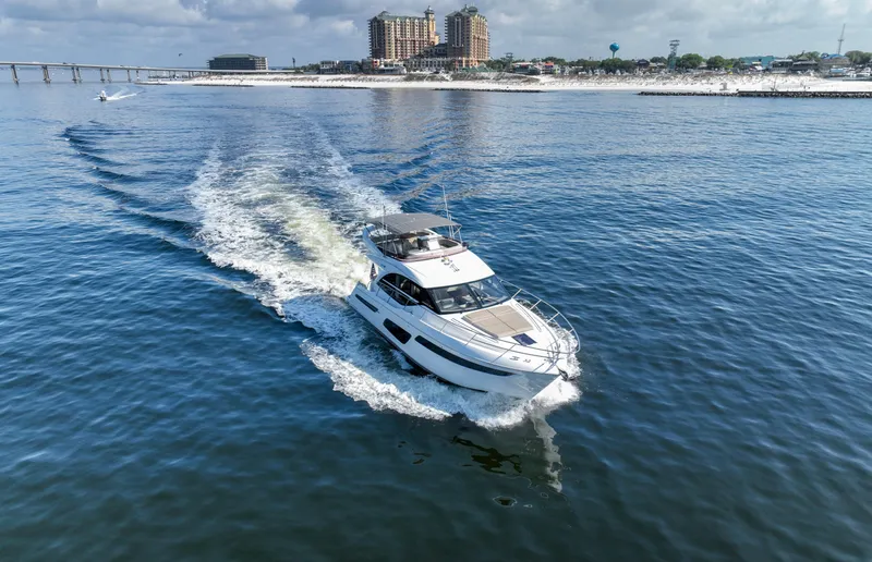 Making Time Yacht Photos Pics 2021 Princess F50- MAKING TIME- Engine room- Bow