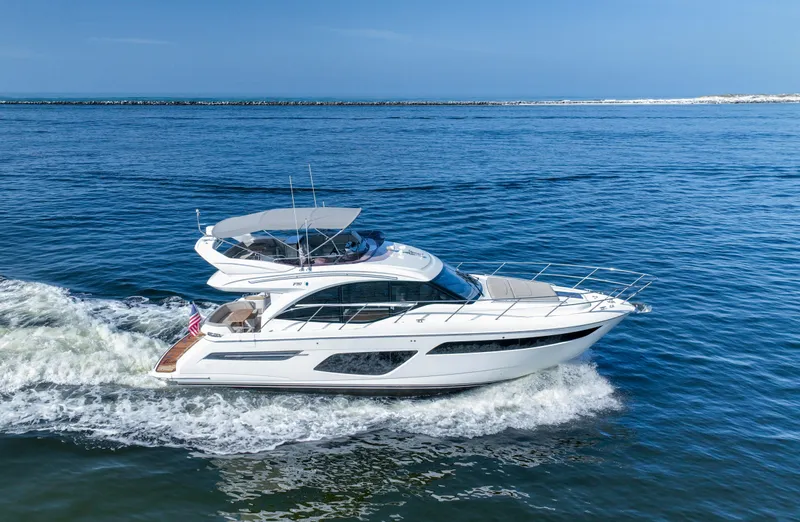 Making Time Yacht Photos Pics 2021 Princess F50- MAKING TIME- Engine room- STBD