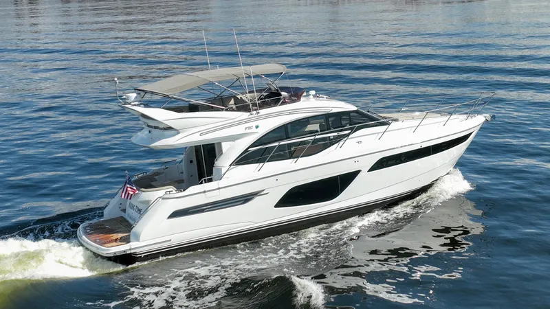 Making Time Yacht Photos Pics 2021 Princess F50- MAKING TIME- Engine room- STBD