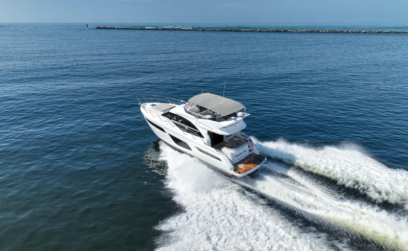 Making Time Yacht Photos Pics 2021 Princess F50- MAKING TIME- Transom