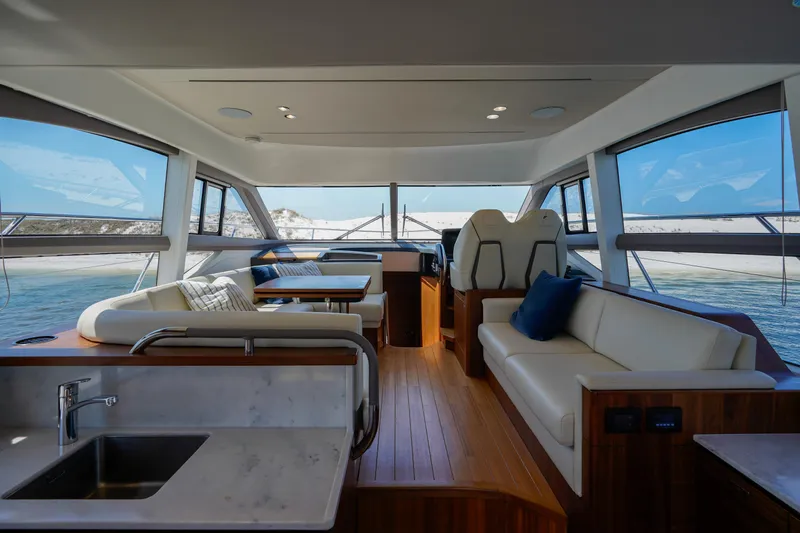 Making Time Yacht Photos Pics 2021 Princess F50- MAKING TIME- Salon