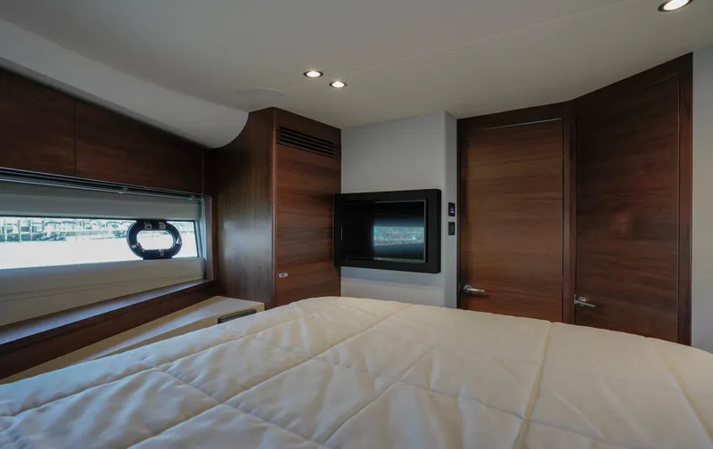 Making Time Yacht Photos Pics 2021 Princess F50- MAKING TIME- Master Stateroom