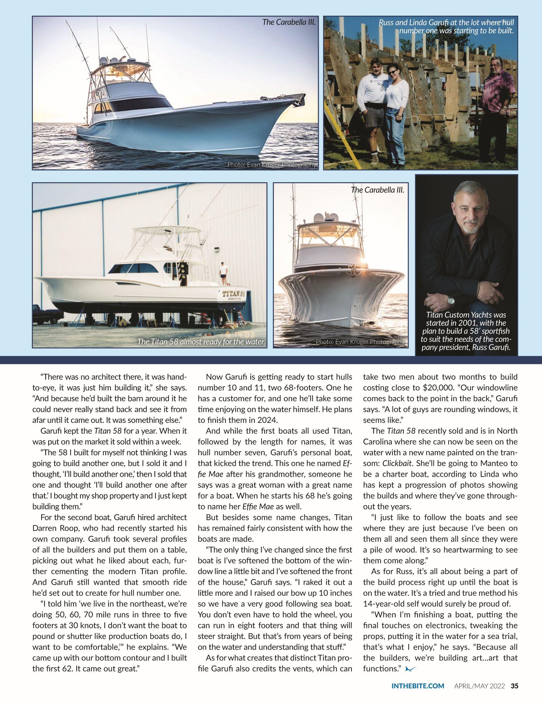 2003 Titan Yachts 58 Custom Sportfish