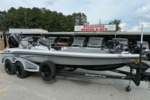 2026 Ranger Z521 boat on trailer at Sylacauga Marine & ATV dealership.