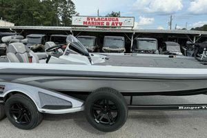 2026 Ranger Z521 boat at Sylacauga Marine & ATV dealership, featuring sleek design and modern features.