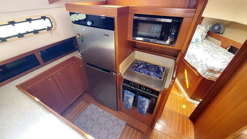 Copacetic Too Yacht Photos Pics Galley Forward