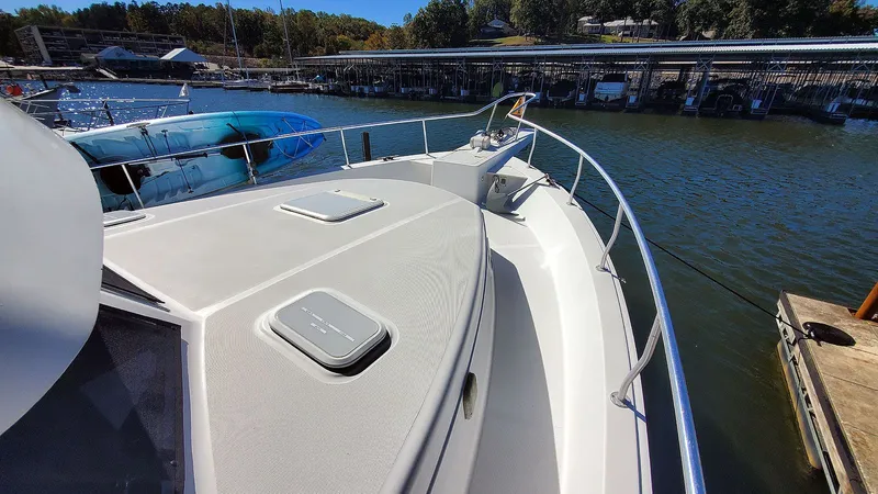 Copacetic Too Yacht Photos Pics Starboard Forward Walkway