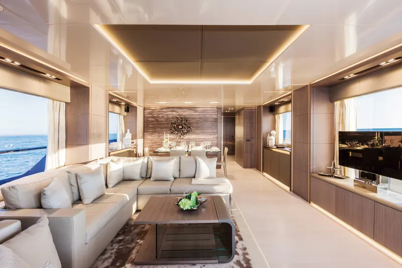 Dl28 - 2 Yacht Photos Pics DL28 Sistership - main salon