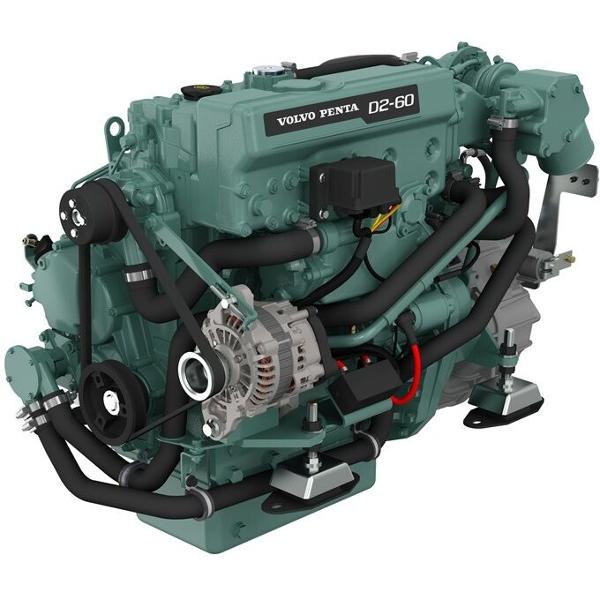 2025 Volvo Penta NEW Volvo Penta D2-60 60hp Marine Diesel Engine & Gearbox Package