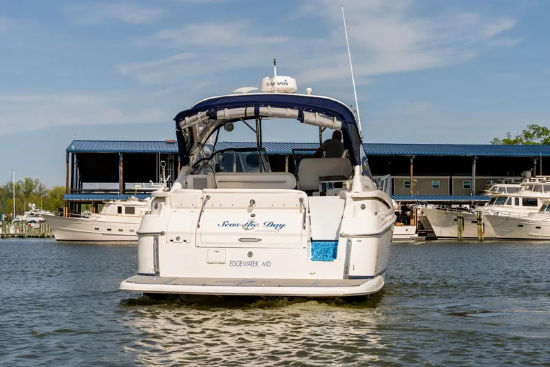  Yacht Photos Pics 2008 Regal Commodore 4060 yacht docked at marina in Edgewater, MD.