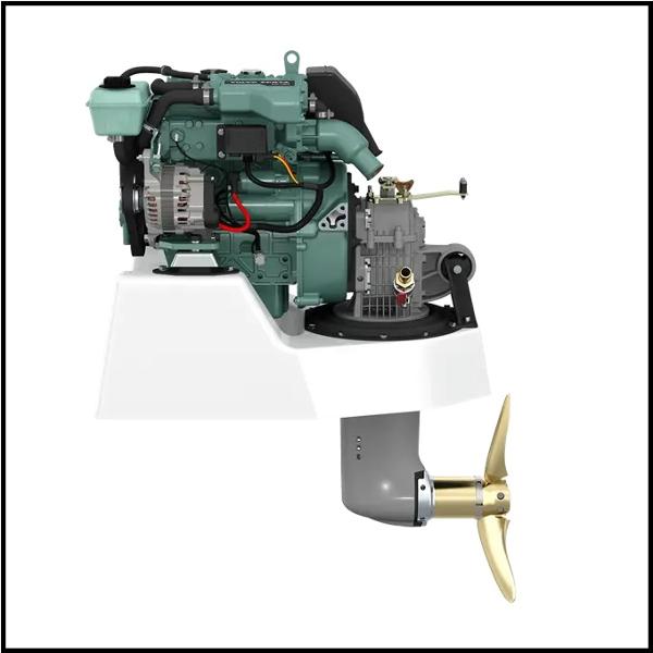 2025 Volvo Penta NEW Volvo Penta D1-30 27hp Marine Diesel Engine & Saildrive Package