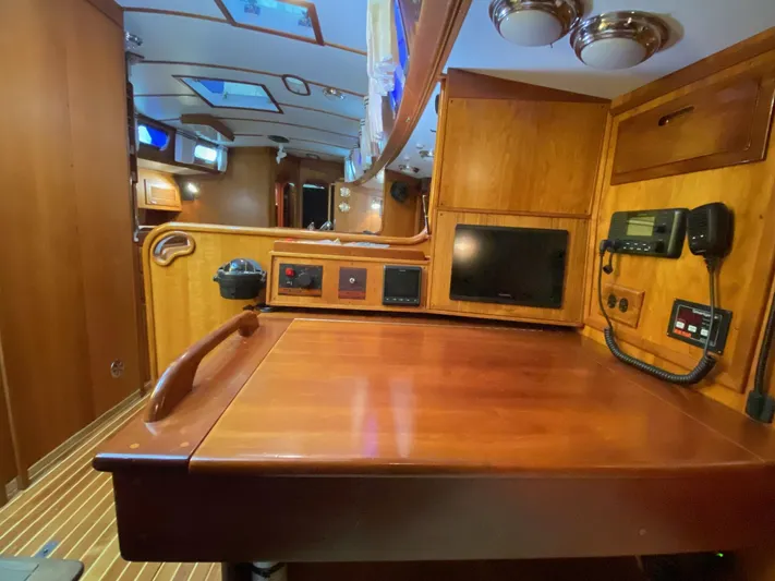 Night Train Yacht Photos Pics Nav Station