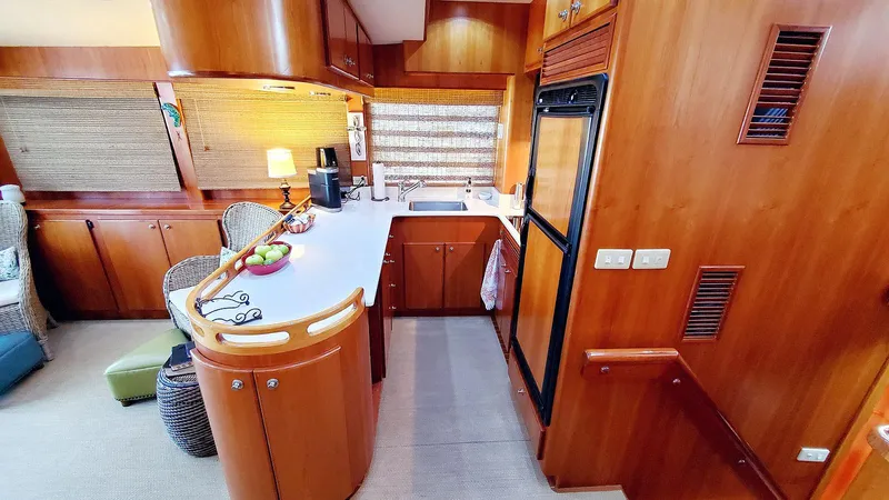 Knot Quitters Yacht Photos Pics Galley Port