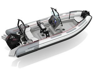 2021 Zodiac OPEN 6.5 Boat PVC Light Grey Gel Coat, Max 15 Persons (BOAT ONLY)