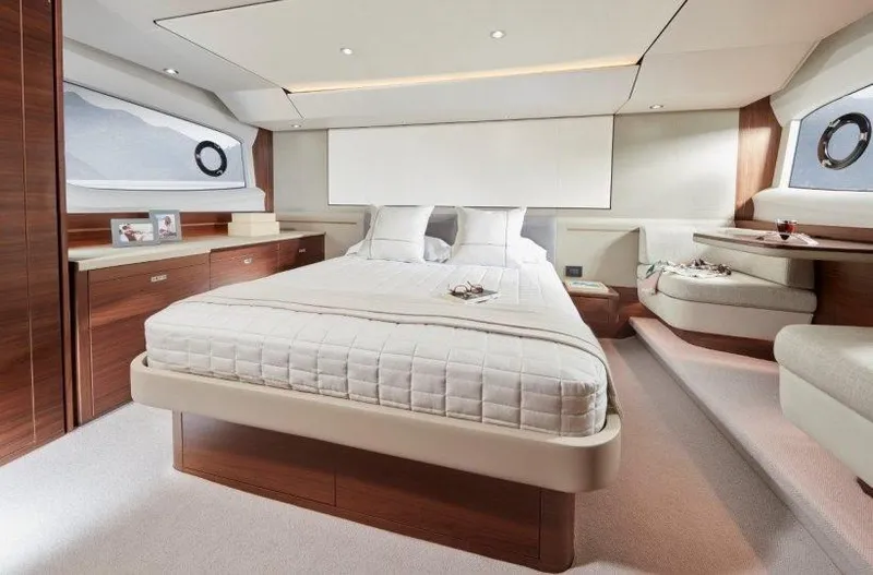 Yacht Photos Pics Manufacturer Provided Image: Princess 55 Cabin