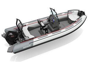 2021 Zodiac OPEN 7 Boat NEO Light Grey Gel Coat with 225 L Fuel Tank, Max 16 Persons