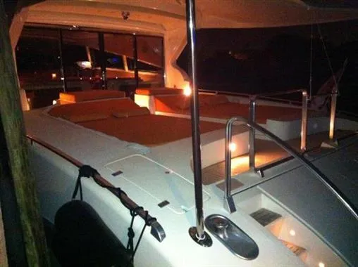 Sks Yacht Photos Pics 2001 Leopard 27 "SKS" - Aft Deck Sunpads