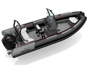 2021 Zodiac OPEN 6.5 Boat NEO Dark Grey Gel Coat with 200 L Fuel Tank, Max 15 Persons