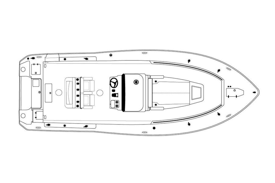 2020 Sea Hunt Gamefish 27 with Coffin Box