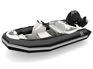 2021 Zodiac YACHTLINE 360 Deluxe PVC Boat Black, Max 4 Persons (BOAT ONLY)