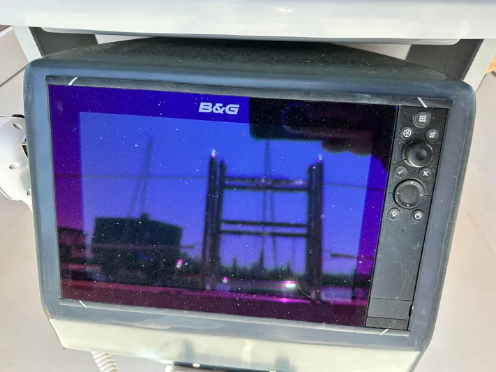 Yes My Dear Yacht Photos Pics B&G navigation system on a 2012 Beneteau Oceanis 41 sailboat.