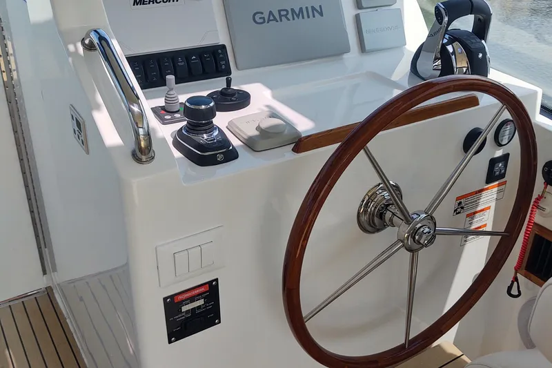 Coco Yacht Photos Pics MJM 3 Coco steering wheel