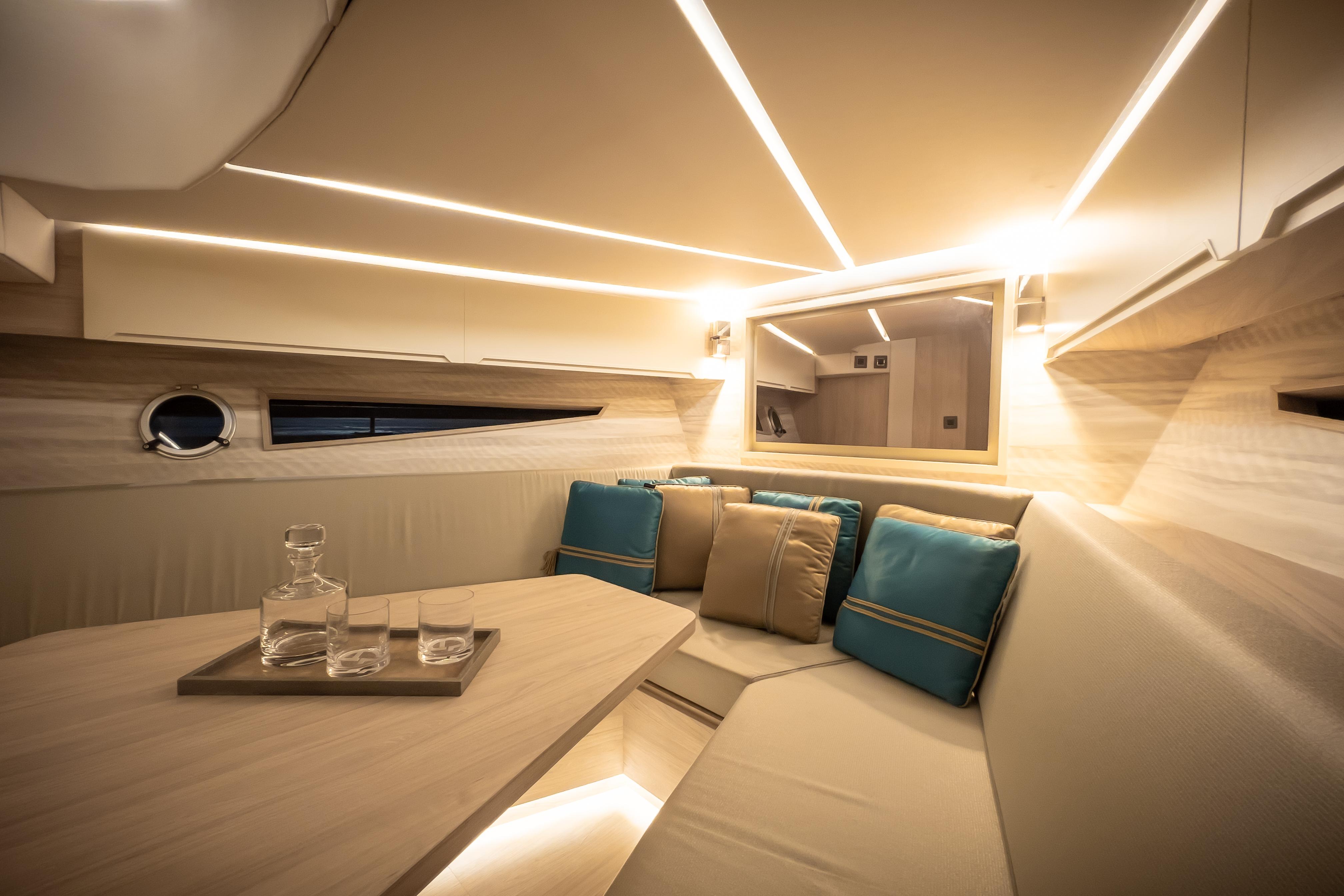 Main Yacht Interior Armani Yacht Tesoro 50 Speciale Armani Casa