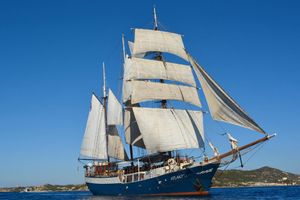 1906 Schooner three mast barquentine