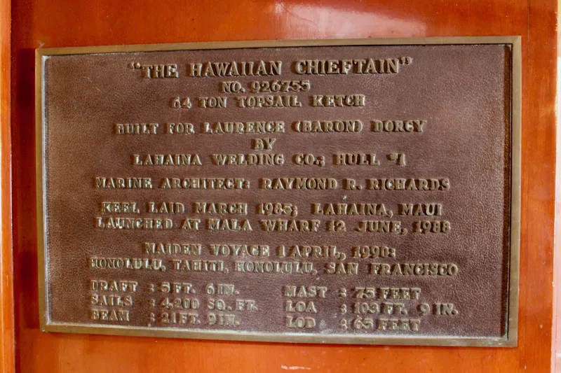 Hawaiian Chieftain Yacht Photos Pics 