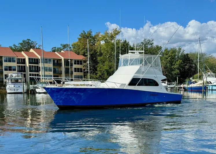 Floridita Yacht Photos Pics 1997 Post 50 Convertible- FLORIDITA- Port Profile