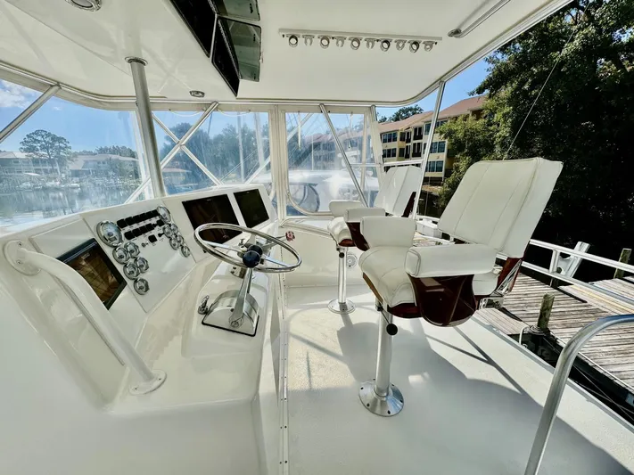 Floridita Yacht Photos Pics 1997 Post 50 Convertible- FLORIDITA- Helm