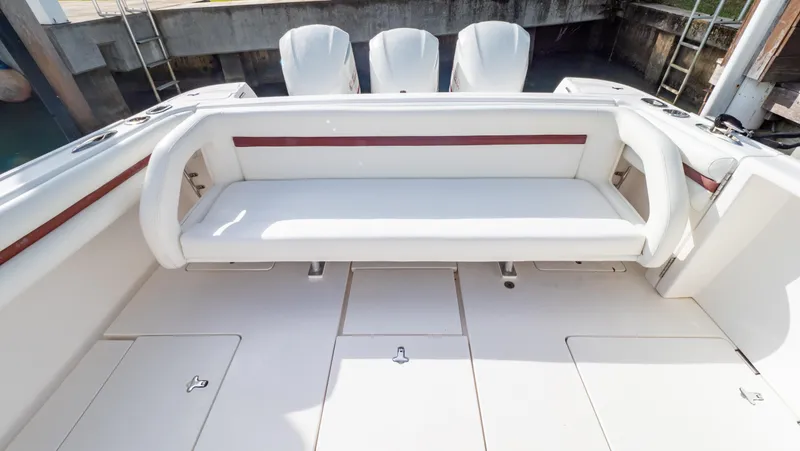  Yacht Photos Pics 2012 Intrepid 400 Center Console boat with spacious seating and sleek design.