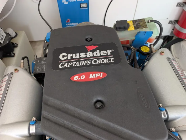 Finale Yacht Photos Pics Crusader 6.0 MPI engine in 2015 Tiara Yachts 3100 Open boat.