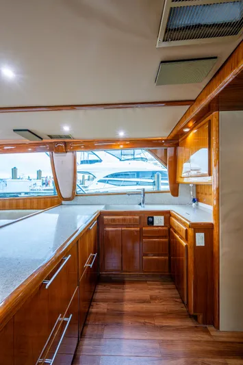 Overcharged Yacht Photos Pics Viking 50 Overcharged - Interior Galley