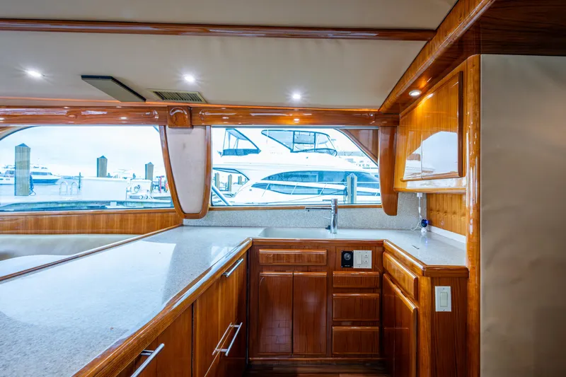 Overcharged Yacht Photos Pics Viking 50 Overcharged - Interior Galley