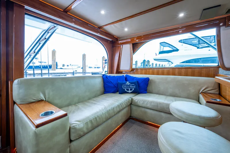 Overcharged Yacht Photos Pics Viking 50 Overcharged - Interior Salon