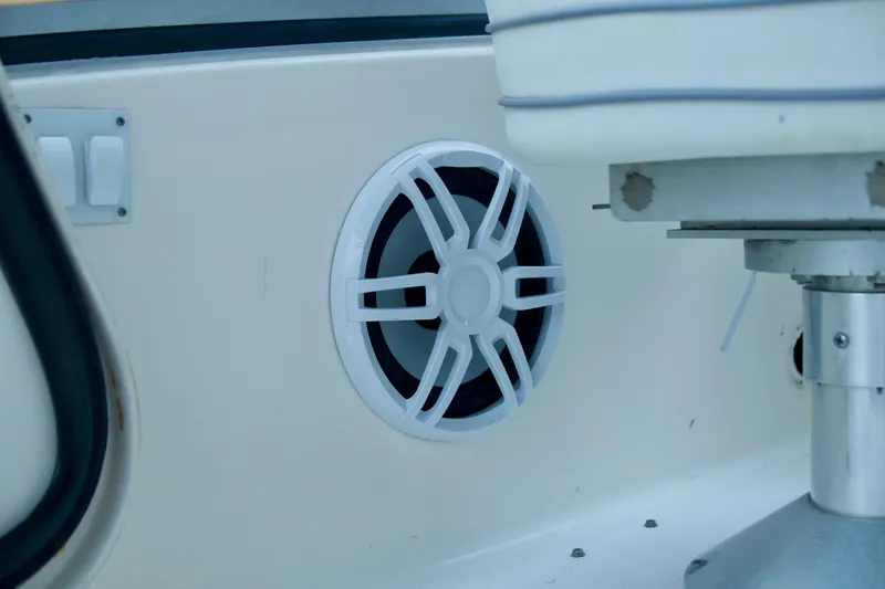  Yacht Photos Pics Speaker and seat base on 2006 Sea Ray 44 Sedan Bridge yacht.