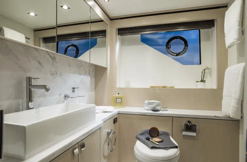  Yacht Photos Pics Manufacturer Provided Image: Sunseeker Predator 68 Heads