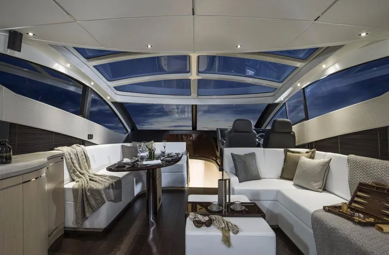  Yacht Photos Pics Manufacturer Provided Image: Sunseeker Predator 68 Saloon