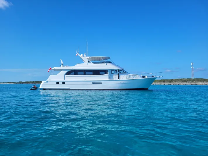 King And I Yacht Photos Pics Hatteras 75 King and I - Profile