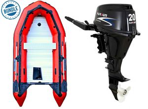 2020 Sea Pro 340HD Heavy Duty Inflatable and Parsun 20hp 4 stroke Outboard Engine Bundle only