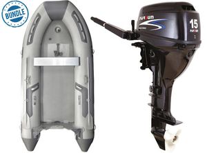 2020 Sea Pro 340A Airdeck Inflatable and Parsun 15ph 4 stroke Outboard Engine Bundle only