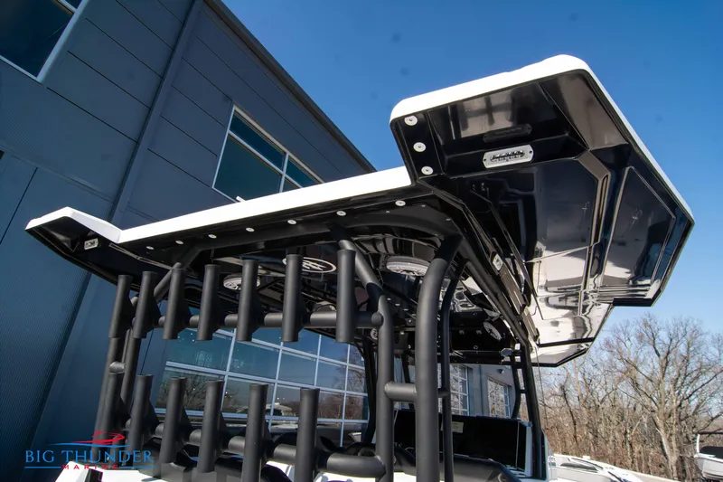  Yacht Photos Pics 2023 Hayaari Marine H44Z boat with advanced overhead structure.