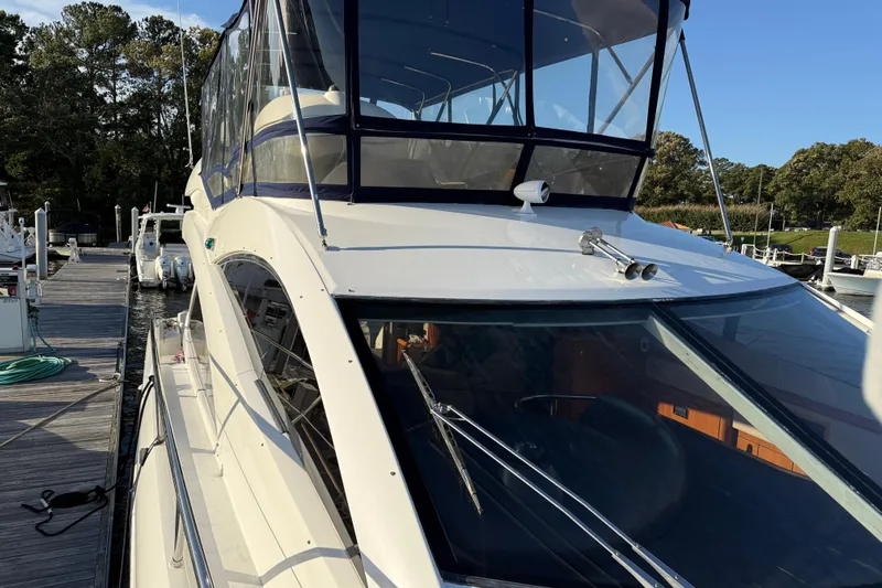 Seaya II Yacht Photos Pics 2008 Sunseeker Manhattan 50 yacht docked at marina, featuring sleek design and spacious deck.