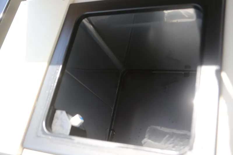 Integrity Yacht Photos Pics Top loading fridge on flybridge