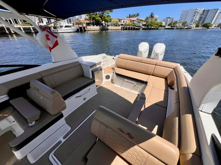  Yacht Photos Pics 2019 Sea Ray 290 SDX - Aft Deck Seating