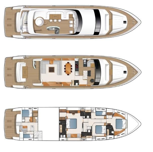 2011 Princess 85 
