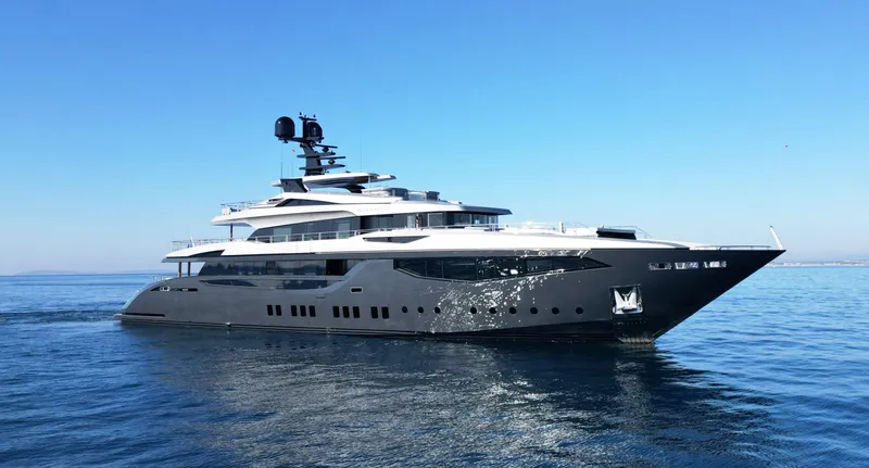 Provocateur Yacht Photos Pics Luxurious 2016 Mondomarine 50 Meters yacht cruising on calm blue waters.