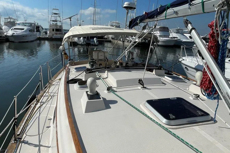 Dream Flower Yacht Photos Pics 1995 Island Packet 40