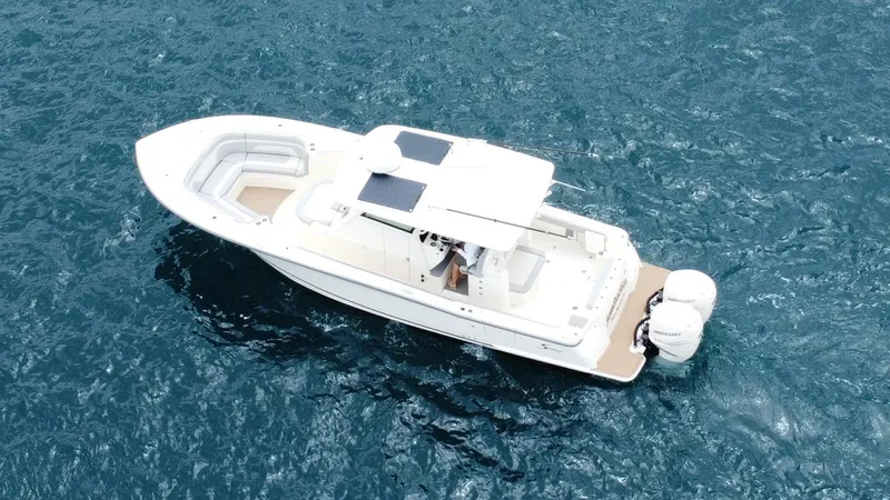 Seaduction Yacht Photos Pics Scout 33 SEADUCTION - Port Aft Aerial Profile